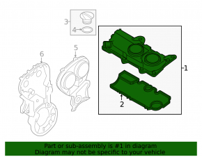 Маслоотделитель Volvo XC90 16-26 B4204T27 T6 2.0