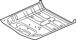 Корыто багажника Infiniti QX50 19-25