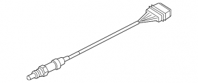 Лямбда-зонд второй VW Beetle 12-14 2.0T, 2.5