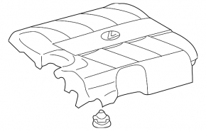 Накладка двигуна Lexus RX350 10-15