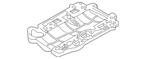 Маслоотражатель Audi A6 C8 19-25 3.0T