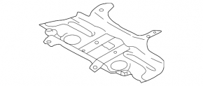 Защита рулевой рейки Subaru XV Crosstrek 13-17