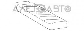 Задній ряд сидінь 2 ряд Toyota Camry v40 07-09