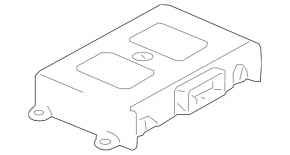 Communication Control Module Mercedes GLS-class X166 13-19