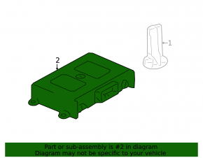 Communication Control Module Mercedes GLS-class X166 13-19
