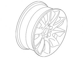 Диск колесный R18 329 стиль BMW 5 F10 11-16 8x18