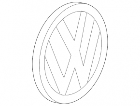 Емблема дверей багажника Volkswagen Taos 22-25