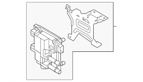 Transmission Oil Pump Control Module Hyundai Tucson 25-26