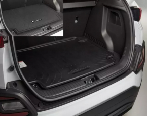 Ковер багажника ткань Hyundai Kona 18-23 черный,