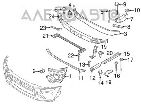 Кронштейн бачка омывателя BMW X2 F39 18-23