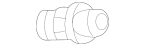 Отбойник двери багажника левый Volkswagen ID.4 21-26