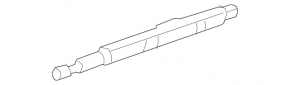 Амортизатор капота правый Mercedes C-class W205 300/350e 15-21