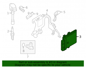 Блок ECU компьютер двигателя Nissan Maxima A36 16-18 3.5 NEC023-188