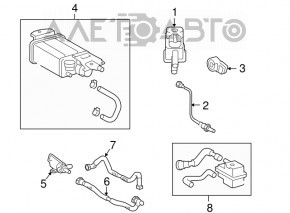 Клапан соленоид на впуске Toyota Camry v40 07-11