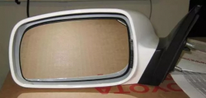 Зеркало боковое левое в сборе Toyota Camry v40 07-11 usa 5 пинов, черное, потерто, скол