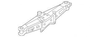 Домкрат Audi A3 22-26