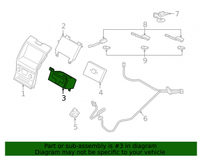 Головное устройство Ford Edge 21-24