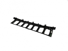 Решетка радиатора grill Jeep Compass 17-21 в сборе 3 части Trailhawk