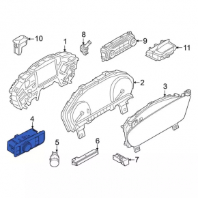 Управление светом под птф Ford Escape MK4 20-26 под электро дверь багажника и ПТФ
