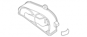 Защита ремня ГРМ верхняя VW Golf 19-21 1.4T