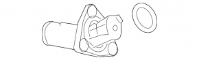 Крышка корпуса термостата Lexus GS300 GS350 GS450h 06-06