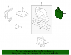 POWER STEERING MODULE Honda CRV 12-15