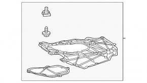 Захист двигуна Lexus NX250 NX350h 22-26