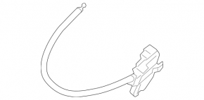 Замок крышки багажника Mercedes A-class V177 19-22