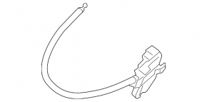 Замок крышки багажника Mercedes W213 E 17-23