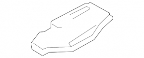 Кришка блоку запобіжників підкапотна Lexus LS460 07-17