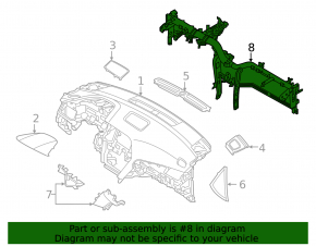 Труба подторпедная усиление Hyundai Sonata 18-19
