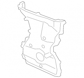 Передняя крышка двигателя Mitsubishi Outlander Sport ASX 11-24