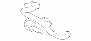 Кнопка открытия порта зарядки Chevrolet Volt 11-15