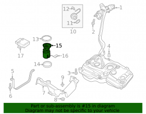 Топливный насос бензонасос VW Tiguan 18-24 fwd