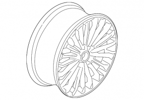 Диск колесный R18 5*108 Ford Fusion mk5 13-20 тип 4, бордюрка