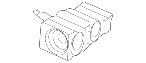 Клапан печки кондиционера Mercedes X167 GLS 24-26