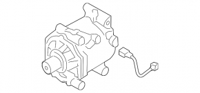 Компрессор кондиционера Mitsubishi Outlander 09-13 2.4