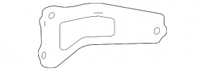 Кронштейн випускного колектора Toyota Prius 50 16-22
