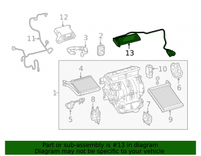 Подогреватель Toyota Prius V 12-17