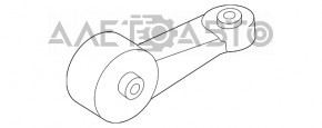 Подушка двигателя правая верхняя Lexus ES350 07-12
