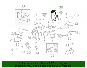 Подлокотник Acura MDX 07-13 кожа, черный, отклеилась кожа