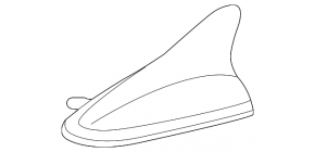 Антенна Hyundai Sonata 15-17 плавник, без провода