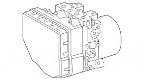 ABS АБС Lexus ES350 13-16