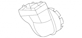 Повітропровід до фільтра Hyundai Santa FE 21-23 2.5T