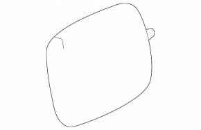 Лючок бензобака Acura MDX 14-16