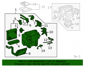 Печка в сборе Lexus GX470 03-05
