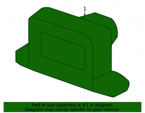 YAW RATE SENSOR GMC Terrain 10-17