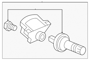 Датчик давления колеса Acura Integra 23-26 TPMS Sensor