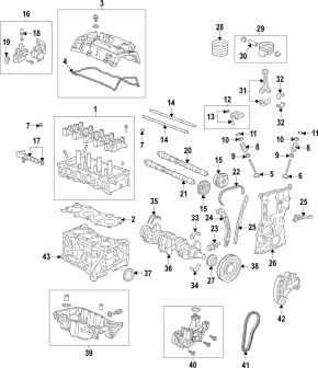 Шестерня распредвала впуск Honda Civic X FC 16- K20C2 2.0