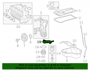 Маслоприемник ДВС Toyota Camry v50 12-14 2.5 usa 2AR-FE